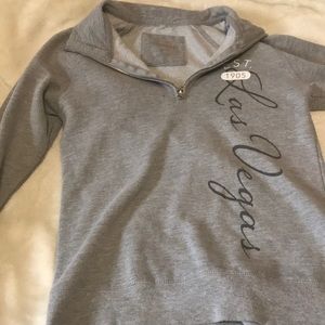 Gray sweater size is small